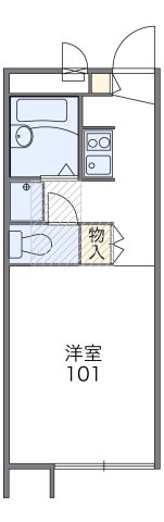 レオパレスシャトルの間取り