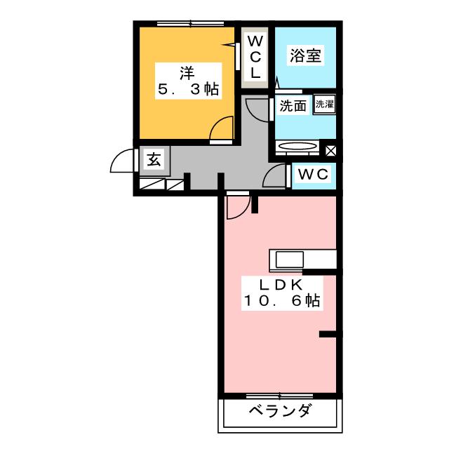 メゾンレジデンスの間取り