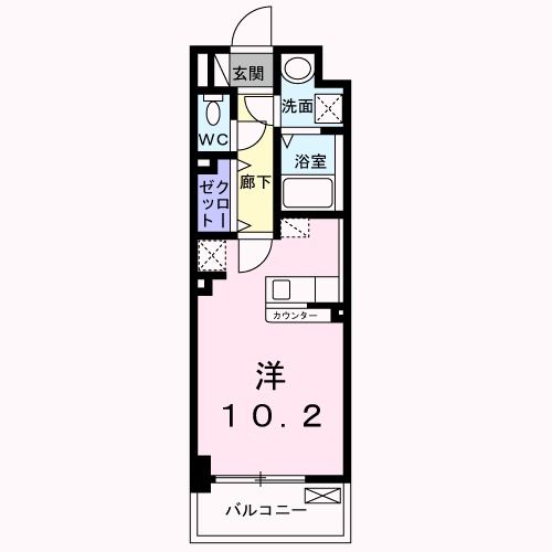 橿原市葛本町のマンションの間取り