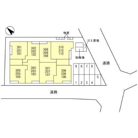 【仙台市若林区元茶畑のアパートのその他】