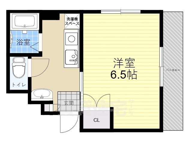 エクセレント灘の間取り