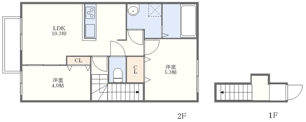 IKD　Bの間取り