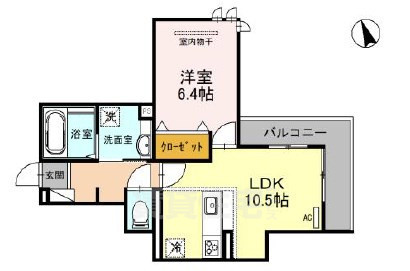 ヴィクトワール 庄の間取り