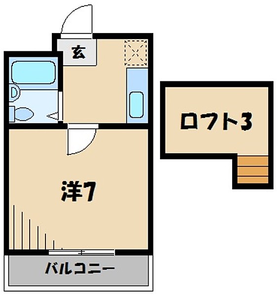 シティパレス浅羽5-1の間取り