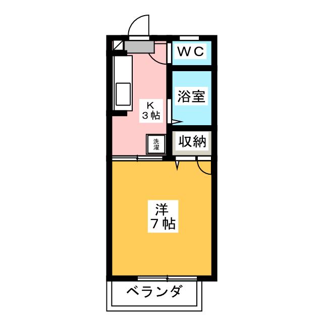 フレグランスしん　Ｉ棟の間取り