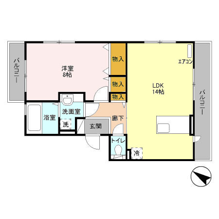 ベルウッドII田園調布の間取り