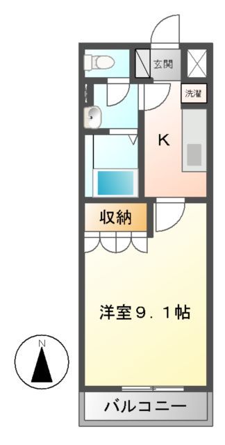 ファーストヒルズの間取り