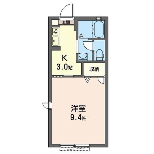 リヴェール Cの間取り