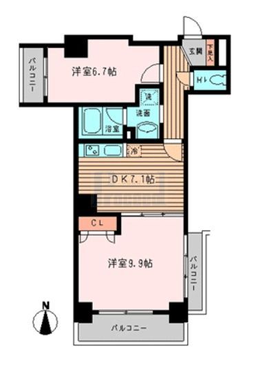 グランセルコーバの間取り