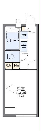 レオパレスパークサイドの間取り