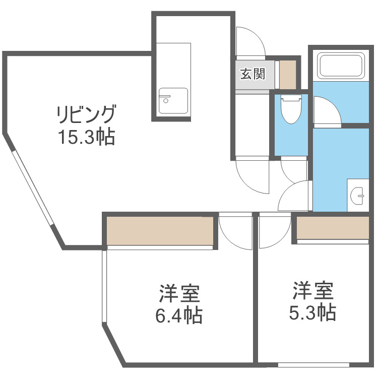 コム・エンゼルの間取り