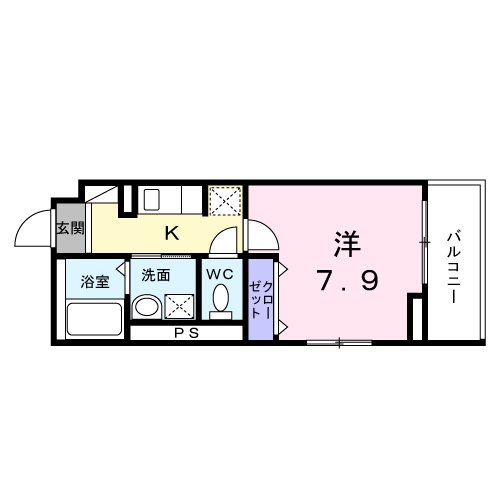 品川区豊町のマンションの間取り