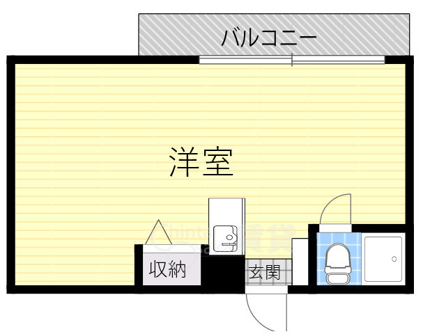 吹田市泉町のマンションの間取り