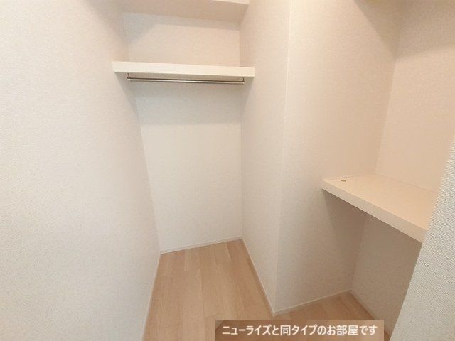 【角田市梶賀のアパートの収納】