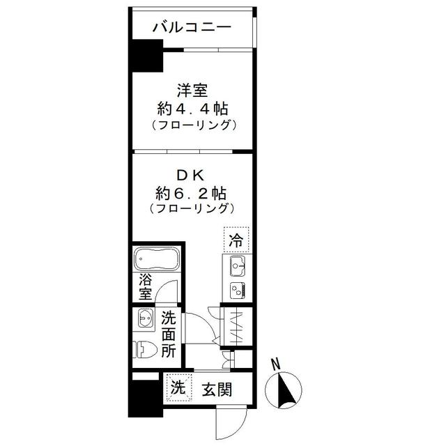 スパシエ大森の間取り