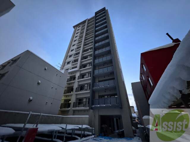 建物外観　東区北１８条東「レーベン北１８条　ＴＨＥ　ＢＬＣＩＥＬ」