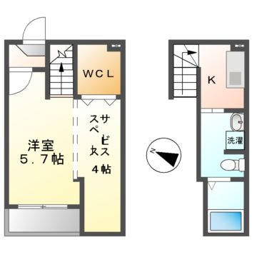 サウザンドサニーヒルズ八田の間取り