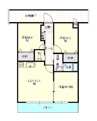 ボアソルチの間取り