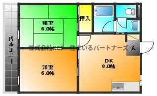 フェニックス久留米の間取り