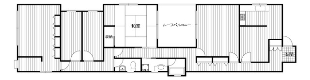 八王子市堀之内のマンションの間取り