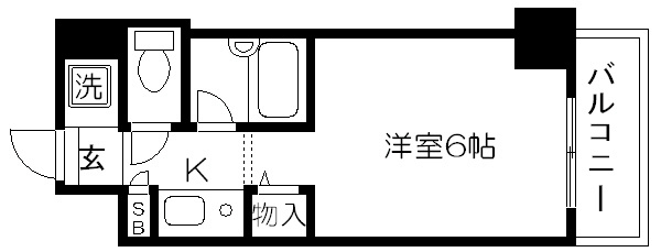 デリード金閣寺道の間取り