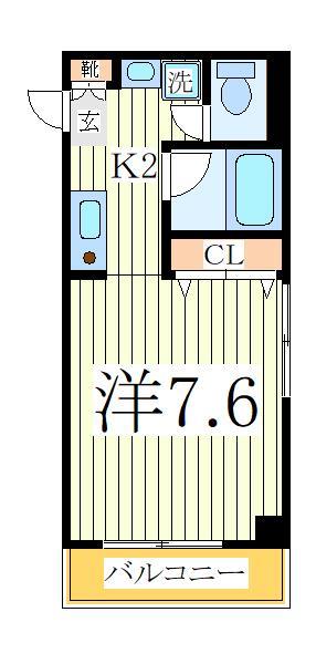 我孫子市本町のマンションの間取り