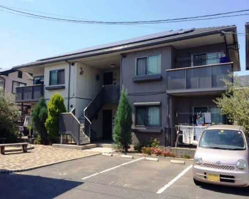 【オリーブテラス B棟の建物外観】