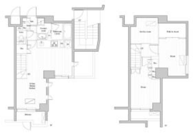 世田谷区弦巻のマンションの間取り