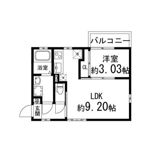 Ｂｉｃｈｏｎ太子堂の間取り