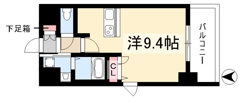 プレサンス泉アーバンゲートの間取り