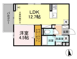 D-ROOM富士見の間取り