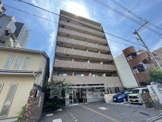 京都市下京区吉文字町のマンションの建物外観