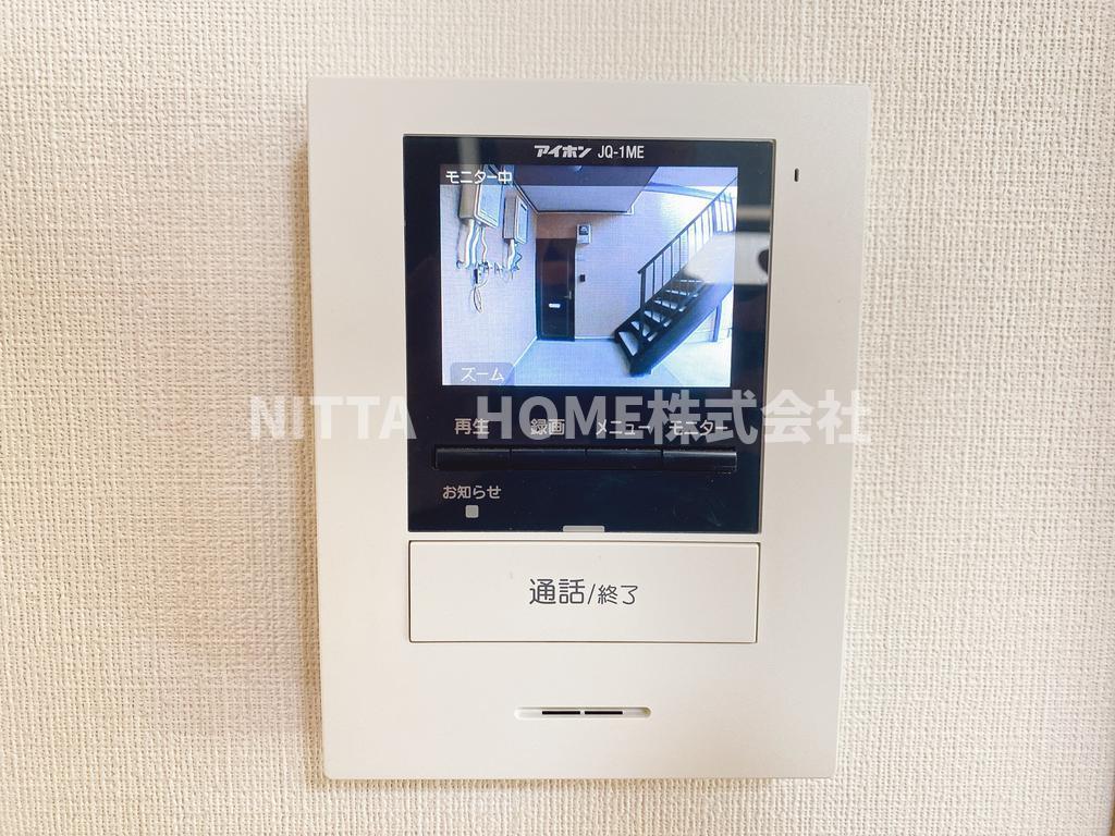 セキュリティ　TVインターホンもあり！