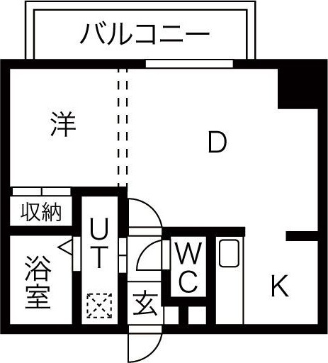 パルティーレ平岸の間取り