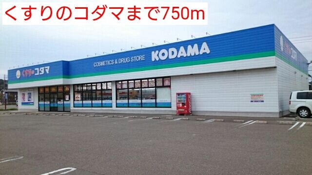 ドラックストア　くすりのコダマ（ドラッグストア）まで750m