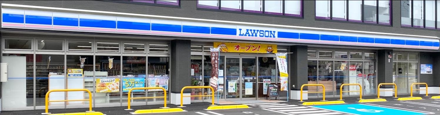 コンビニ　ローソン 時津元村郷店（コンビニ）まで452m