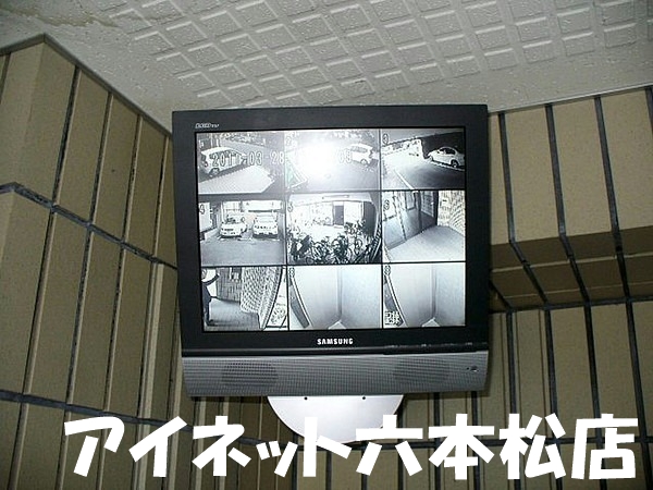 セキュリティ　防犯カメラ付きで安心。