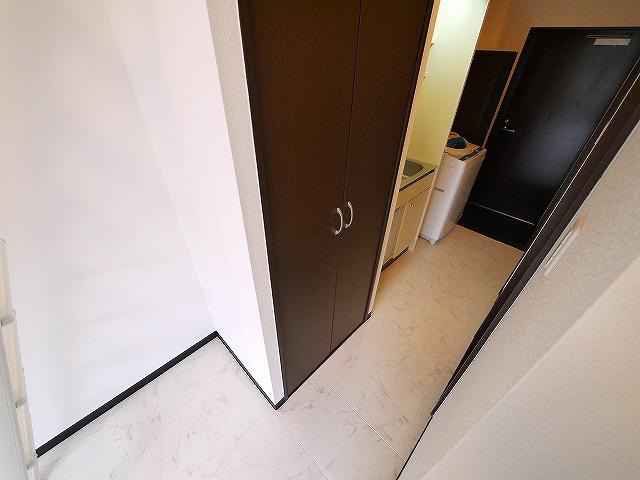 収納　十分な収納スペースがあります