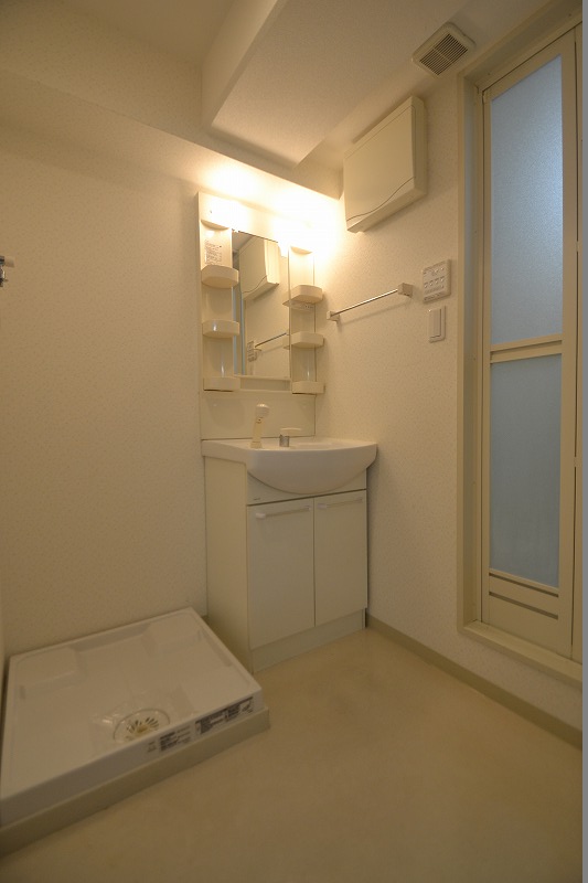 洗面設備　脱衣場もしっかりあります。