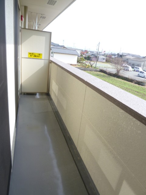 バルコニー　南向きのバルコニー♪