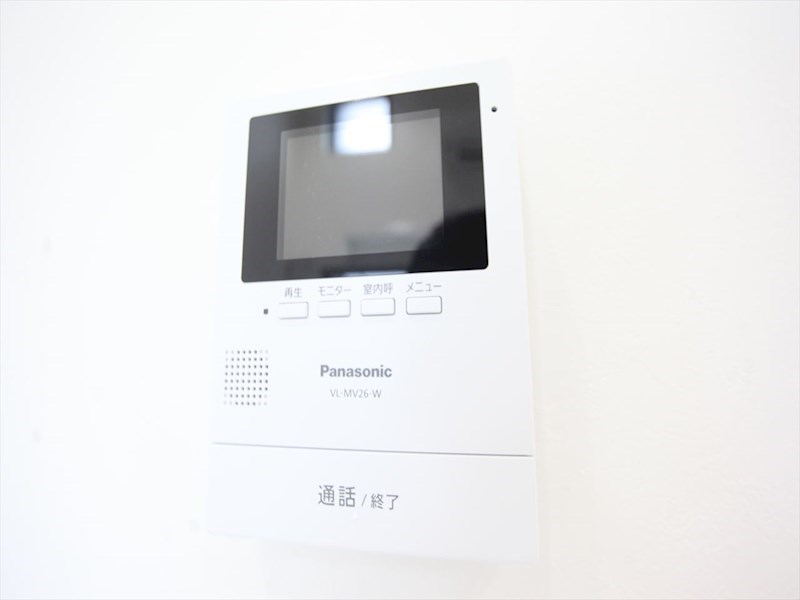 セキュリティ　ＴＶモニター付インターホン　同仕様写真