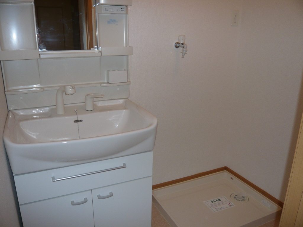 洗面設備　写真は201号室