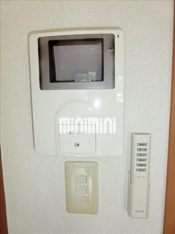セキュリティ　ＴＶ付モニターホン完備です