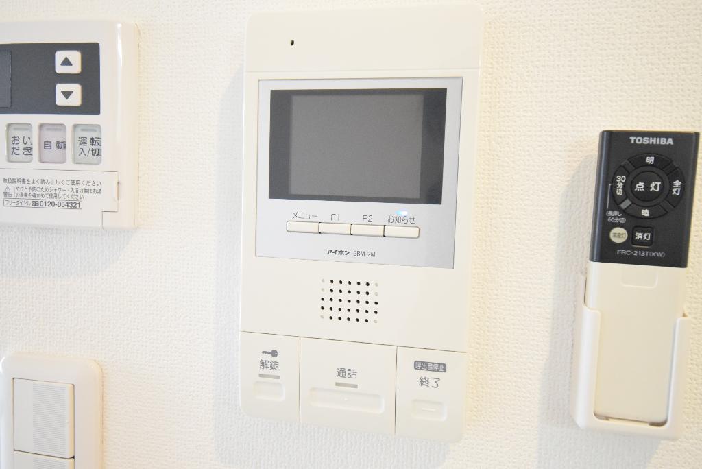 セキュリティ　カメラ付インターホン