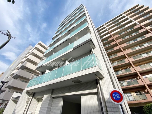 建物外観　鉄筋コンクリートマンションで防音面も安心♪