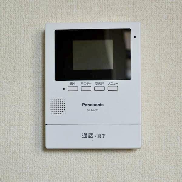 セキュリティ　来客の顔が見えて安心！TVモニターホン付きです♪