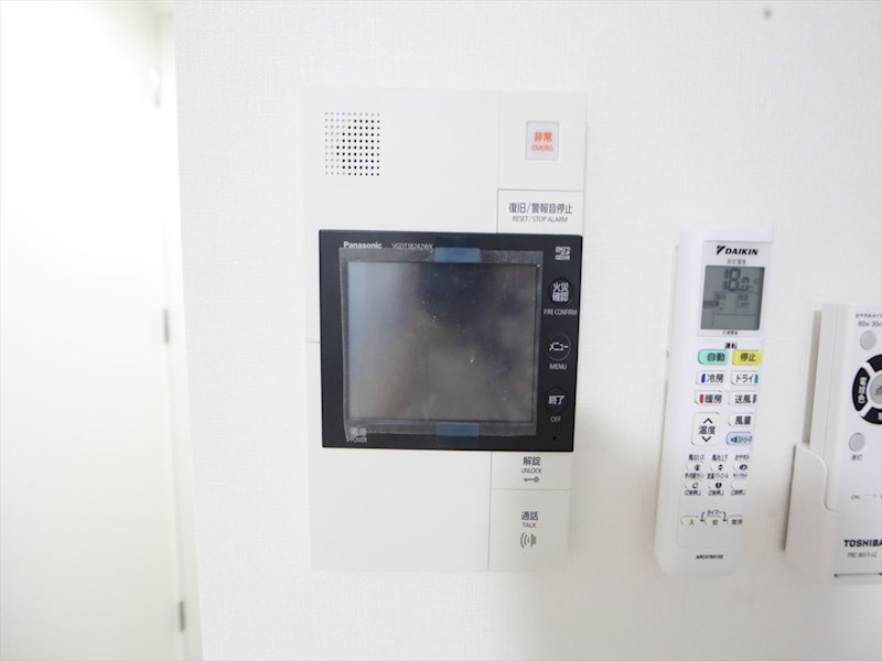 セキュリティ　ＴＶモニター付インターホン