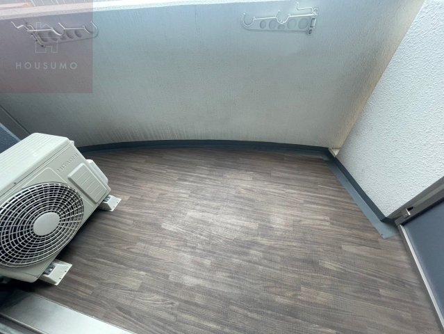 バルコニー　陽当たり良好なバルコニーです