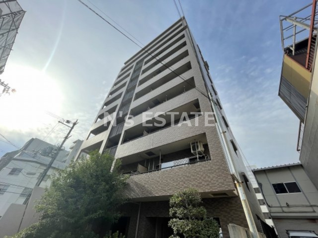 サンクラッソ神戸大開通Station front