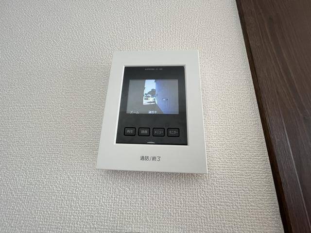 その他設備　モニター付きインターホン